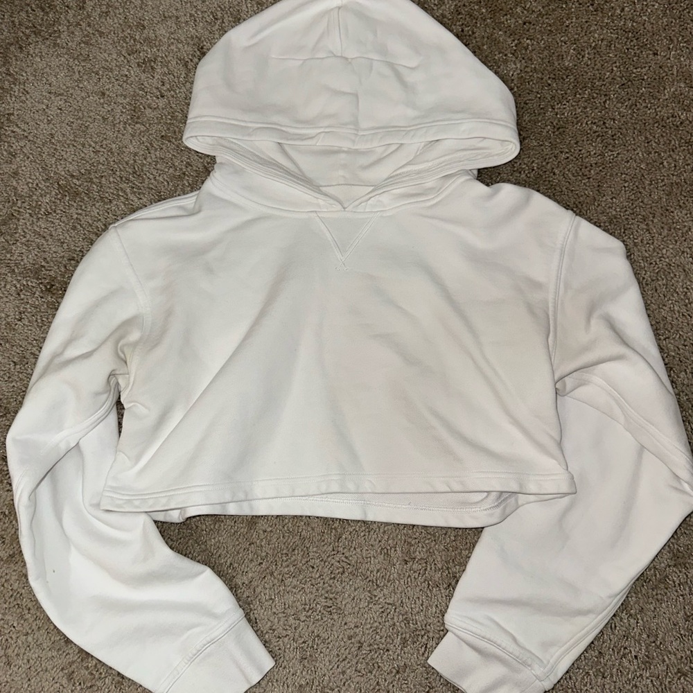 lululemon Cropped Sweatshirt Hoodie